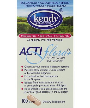 Actiflora + Synbiotic (Pre/Probiotic) Kendy 100 VCaps