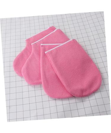 MAGICLULU 6 Pairs Gloves for Nail Paraffin Bath Liners Wax Bath Gloves Hand Moisturizer Gloves Paraffin Wax Refill Feet Cover Bags Spa Gloves Wax Booties Mittens Work Pink Boots - Buy Online on GoSupps.com
