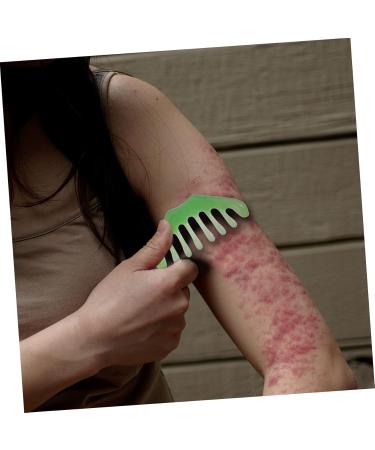 Beaupretty 6-Piece Jade Massage Comb Set | Multifunctional 8-Teeth Face & Head Massage Tools | International Shipping - Buy Online on GoSupps.com