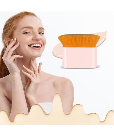 Self Tanning Brush - Large Vegan Kabuki Foundation Makeup Brush for Perfect Spray Tan & Bronzer Application - Buy Online on GoSupps.com