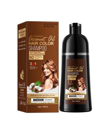 Shantou Youjia Color shampoo with coconut oil chestnut brown chestnut