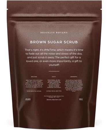 Brooklyn Botany Brown Sugar Body Scrub - 15oz Exfoliating & Moisturizing Scrub for Face, Body, & Hands - Anti-Acne, Fine Lines & Scars - Ideal Gift for Him & Her - Buy Online on GoSupps.com
