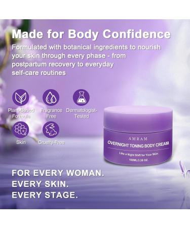 AMRAM Overnight Toning Whip Skin Tightening Body Firming Whip That Works While You Sleep Firming Cream For Loose Skin On The Body(1PCS) - Buy Online on GoSupps.com