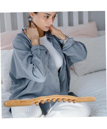 Gleavi 1stk SHA Apparatus - Wooden Back Massage Device for Tendon Pulling & Trigger Point Relief | Portable Muscle Soreness Roller - Buy Online on GoSupps.com