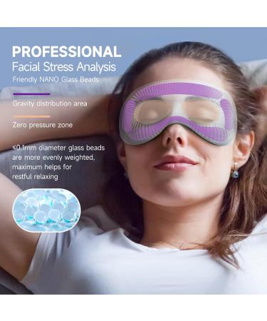Umisleep Black Weighted Eye Mask - 8 Oz | Relaxation and Deep Sleep Aid - Buy Online on GoSupps.com