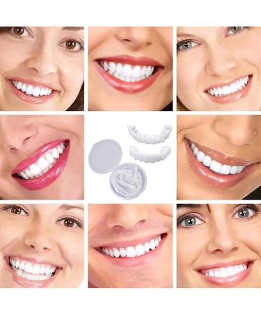 Lifi 4 Paires de Proth ses Dentaires Cosm tiques | Facettes Dentaire Dentier Temporaire & Blanchiment des Dents - Am liorez Votre Sourire ! - Buy Online on GoSupps.com