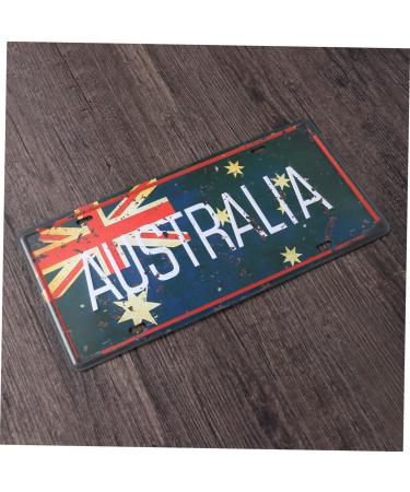 Alipis Emblems Antique Signs Iron Sign Painting Iron Painting Tin Signs License Plate Signage Vintage - Buy Online on GoSupps.com