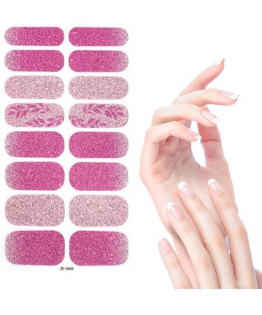 Full Nail Wraps - French Manicure Stickers | Durable UV Resistant Gel Film Professional Quality Beauty Accessories for Ladies Office Travel Evening Gift Modern Elegance - Buy Online on GoSupps.com