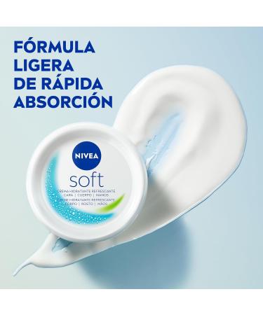 NIVEA Soft All-Purpose Cream (4 x 200 ml) - Universal moisturizing cream soft and hydrated skin dry normal skin - 800 ml - Buy Online on GoSupps.com