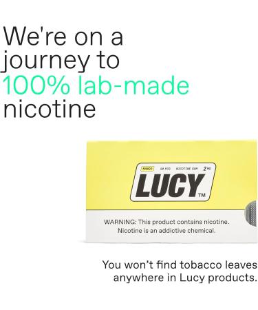 Lucy 2mg Nicotine Gum 100 Count [Red Mango] Alternative - High Purity  Great Taste  Pure Nicotine - On-The-Go Convenience - Buy Online on GoSupps.com