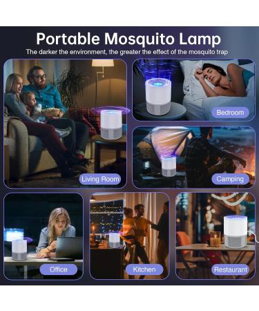 Buy YZ-Hui-B2 UV Mosquito Lamp & Insect Destroyer - Portable USB Fly Trap for Home & Camping - Effective Mosquito Protection - Buy Online on GoSupps.com