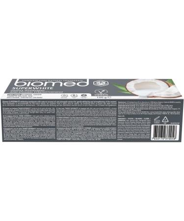 BIOMED Superwhite 97% Natural Whitening Toothpaste - Coconut - Pack of 6 - 100g - Buy Online on GoSupps.com