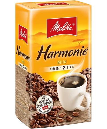  Melitta Melitta HARMONIE Mild Filter Coffee 18 x 500 g (9000 g) Melitta Ground Coffee - Buy Online on GoSupps.com