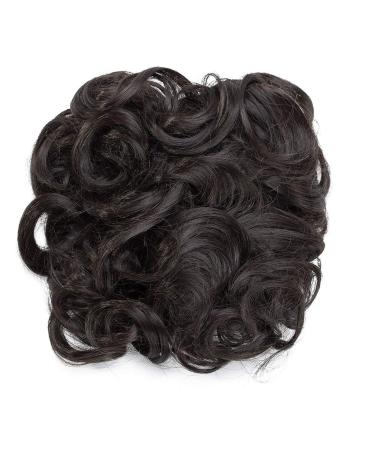 Buy Fashionable Dark Brown Undulating Hair Extensions - Wavy Voluminous Tendrils for Messy Buns & Updos - Buy Online on GoSupps.com