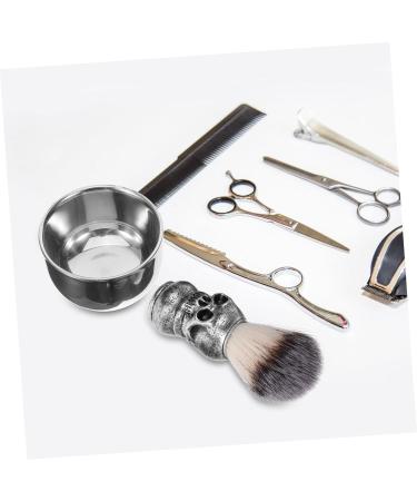 Premium Grooming Tool Set - Barber Grade Shaving Cup Brush & Beard Tools for Men | Perfect for Home & Travel - Buy Online on GoSupps.com