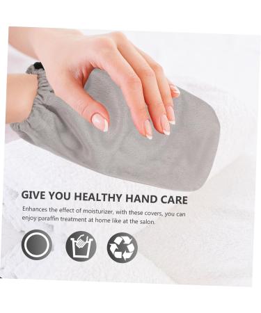 Healeved 1 Pair Wax Thermal Insulation Gloves Hand Spa Mittens Wax Warmer Gloves Wax Bath Mittens Mittens Paraffin Mittens Plush Miss Accessories - Buy Online on GoSupps.com