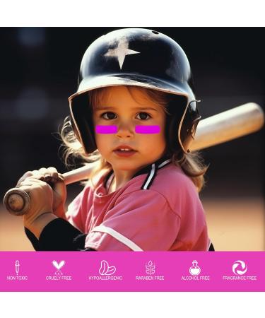 CCbeauty Pink Eye Black Stick - Sweatproof Face Paint for Baseball Football Softball & Lacrosse | Pro Performance Game Day Accessories - Buy Online on GoSupps.com
