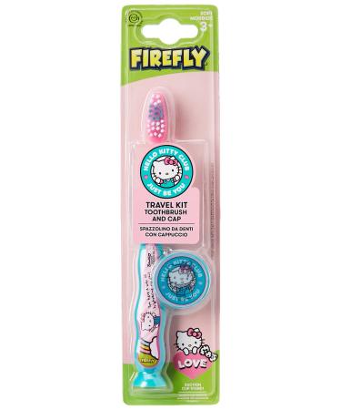 Hello Kitty Suction Toothbrush With Cap - Travel Kit