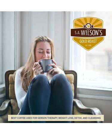 Organic High Caffeine Gold Coffee Enema 2-Pack by S.A. Wilson - 44% Higher Caffeine - Kinara Coffee Scoop Included - Buy Online on GoSupps.com