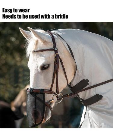 Pssopp Horse Nose Mask - Horse Face Protection Cover (Medium) - Buy Online on GoSupps.com