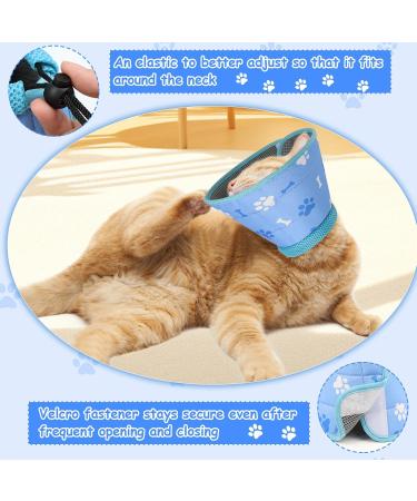 Adjustable XS Cat Collar - Foldable & Ideal for Post-Surgery Care | International Shipping - Buy Online on GoSupps.com
