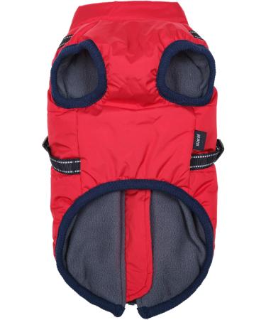 Buy Savlot Dog Jacket - Winter Vest for Pets | Padded Sleeveless Cotton Sweater - Red 5XL | Ideal for Skiing & Outdoor Protection - Buy Online on GoSupps.com