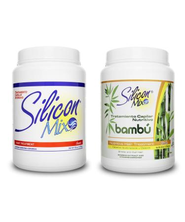 Great Combo!!! Silicon Mix Bambu Shampoo and Conditioner 16oz !!! 