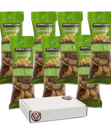 Signature Unsalted Mixed Nut Snack Pack 45g - Mix of Cashews Almonds Pistachio Brazil Nuts and Macadamia (07 Packs) - Buy Online on GoSupps.com