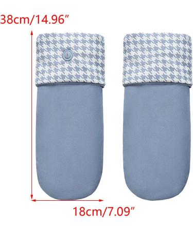 Buy Heated Ankle Boots & Cushioned FootWarmers for Men & Women - Soft Material 2 Color Options Perfect for Warming Feet - Buy Online on GoSupps.com