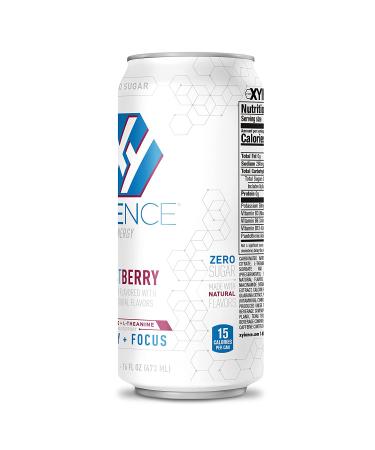 XYIENCE Energy Drink Frost Berry Blast 16oz (Pack of 12) - Sugar Free, Zero Calories, Natural Flavors, Vitamin Fortified - Buy Online on GoSupps.com