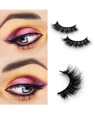 Buy Arison 3D Handmade Siberian Mink Eyelashes - Natural Look False Lashes (1 Pair) | International Shipping Available - Buy Online on GoSupps.com