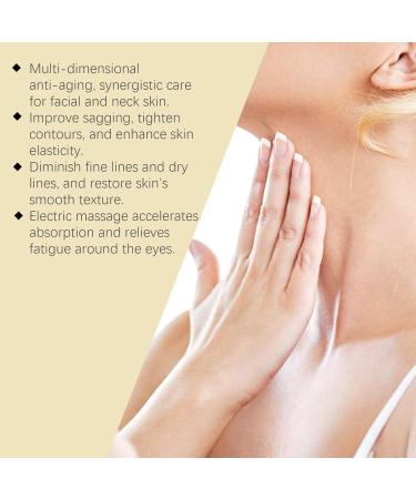 AH-8 Neck and Eye Cream Set with Electric Massage Tightening Anti-Wrinkle Treatment with Red Light Deep Moisturizer Bundle Care Gifts for Birthday Christmas for Mom Sister(Neck and Eye Cream) - Buy Online on GoSupps.com