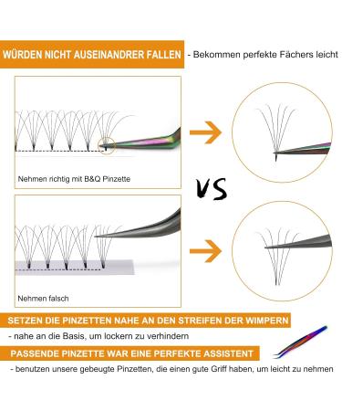 Volume Eyelash Extensions C D Curl - 5D 3D Fan Technology 0.07/0.10mm 12 Rows/Tray - Shop Now for International Shipping! - Buy Online on GoSupps.com