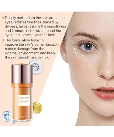  homomdy 5D Peptide Anti-Aging Eye Cream Under Eye Gel Reduces Wrinkles Puffiness & Dark Circles Soothes Fine Lines Moisturizing Anti-Wrinkle Cream Instant Firming Reld Skin (5 - Buy Online on GoSupps.com