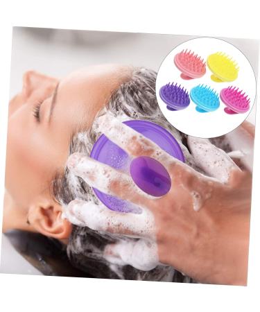 Magiclulu 5-in-1 Silicone Shampoo Brush - Scalp Massage Comb for Hair & Dog Washing | Best Hairbrush Cleaner & Massage Device - Buy Online on GoSupps.com