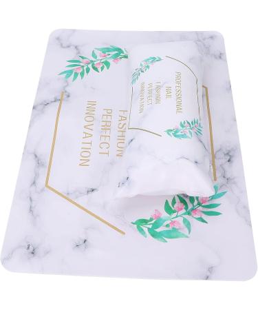 Nail Hand Rest Stand Nail Arm Rest Cushion Detachable Soft Rear Zipper Design Pu Leather Washable for Nail Art Salon Home for Nail Technician Use - Buy Online on GoSupps.com
