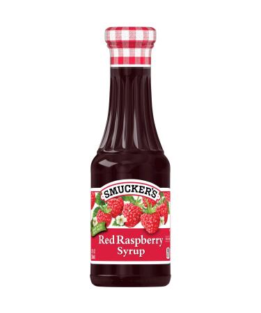 Smucker's Red Raspberry Syrup 12 Ounces (Pack of 6)