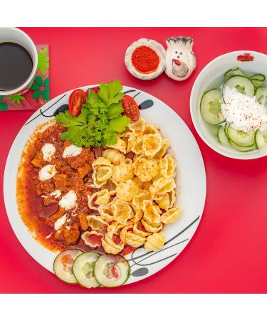 Menol Spices Authentic Hungarian Hot Paprika Powder 7oz - Premium Quality from Szeged, Hungary - Very Spicy & Vibrant Red for Gourmet Cooking - Buy Online on GoSupps.com