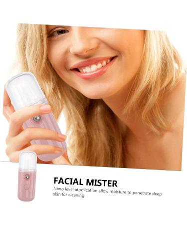 Healeved 2 Sets Humidifier Nano Facial Mister Steamer for Face Rechargeable Mister Nano Steamer PC - Buy Online on GoSupps.com