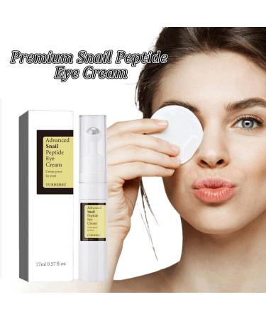 Snail Peptide Energetic Eye Roll-On Firming Eye Cream Eye Cream for Dark Circles and Puffy Eyes Instant-Eye Bag Removal Anti-Wrinkle Eye Cream Under Eye Cream Dark Circles Hydrating &Firming Eye Serum - Buy Online on GoSupps.com