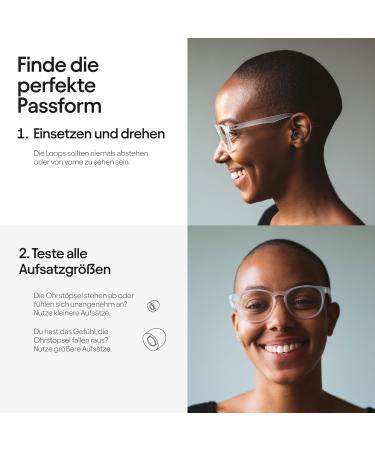 Loop Engage Earplugs for Clear Conversations - Low Noise Reduction - 8 Attachments (XS/S/M/L) - Ideal for Social Events & Parents - SNR 16dB - Rose - Buy Online on GoSupps.com