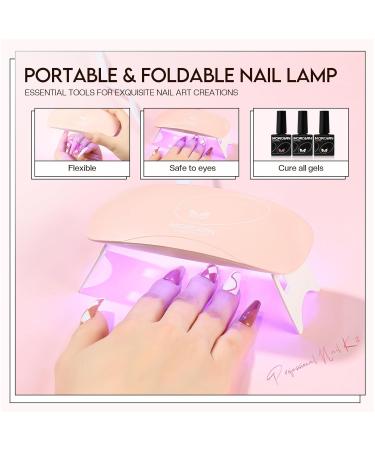 Morovan Acrylic Nail Kit for Beginners | Complete UV Lamp Gel Polish & Glitter Powder Set | Professional Acrylic Nail Supplies - Buy Online on GoSupps.com