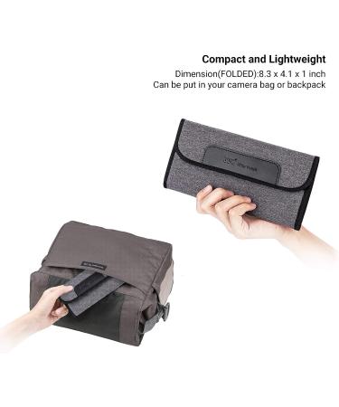 4-Pocket Lens Filter Case for Filters up to 82mm | Foldout Filter Pouch with Microfiber Cloth | Photography Filter Holder Bag - Buy Online on GoSupps.com