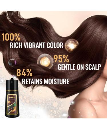 Silver Gray Hair Dye Shampoo 3 in 1 | Root Touch-Up & Grey Coverage for All Hair Types | Lasts Up to 3 Weeks | Natural Plant-Based Formula - Buy Online on GoSupps.com