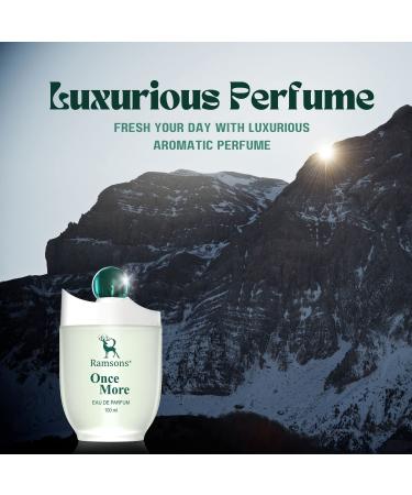 Ramsons - ONCE MORE Eau De Parfum | 100 ML | Perfume For Men | TN - Bergamot Peach Plum Orange Blossom | MN - Mimosa Vanilla Flower Jasmine Freesia Rose | BN - Leather Vanilla Musk Amber - Buy Online on GoSupps.com