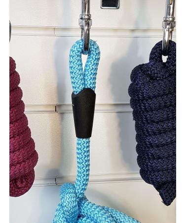 White Horse Equestrian Nylon Leadrope - Two Meter Horse Riding Stable Field Ice Blue 2 Meter - Buy Online on GoSupps.com