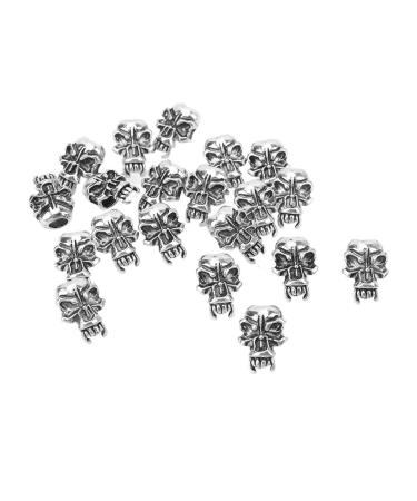 D coration de Barbe de Tressage de Cheveux Bords Confortables Facile Transporter Bijoux de Cheveux Perles de Barbe 20PCS pour les Mariages