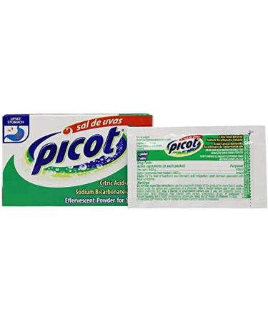Picot Sal De Uvas Antacid - 8 Envelopes x 0.17 oz - Fast Relief for Heartburn and Indigestion - Buy Online on GoSupps.com
