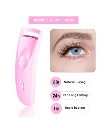 Heated Eyelash Curler Achieve Perfect Lashes Effortlessly | International Shipping Available - Buy Online on GoSupps.com