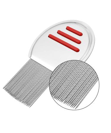 Upain 5-Piece Lice Comb Set | Double-Sided Nissenkamm & Metal Teeth for Cats Dogs & Humans | Extra Fine Flea Comb to Remove Nits and Shed Hair - Buy Online on GoSupps.com
